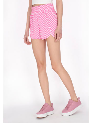 myMO ATHLSR Shorts in pink white