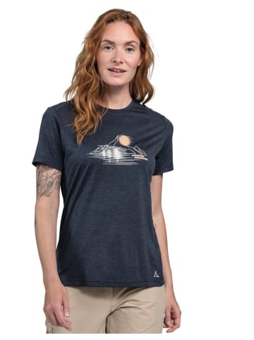 Schöffel T-Shirt "CIRC T Shirt Sulten L" in navy blazer
