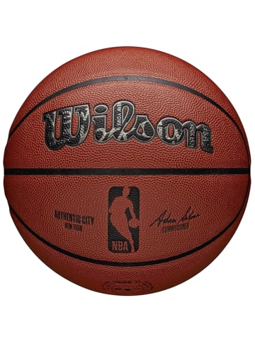 Wilson Wilson NBA Authentic City Ball in Orange