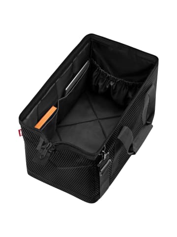 Reisenthel travelling allrounder L - Reisetasche 48 cm (leo vanilla) in mesh black