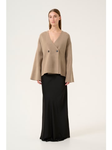 Karen By Simonsen Strickjacke KBThyra Oversize fit in Simply Taupe