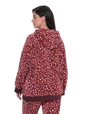 Ulla Popken Loungewear Oberteil in rostrot