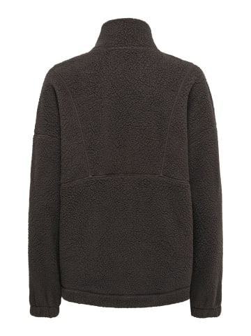 Only Play Fleece Sweatshirt in Chocolate Torte 1
