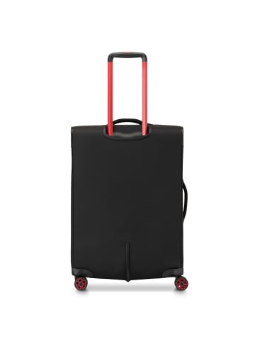 Roncato Move 4 Rollen Trolley 64 cm mit Dehnfalte in nero fumo