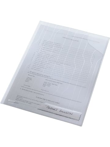 Leitz Sicht- und Prospekthüllen CombiFile A4 PP farblos Packung mit 5 Stück