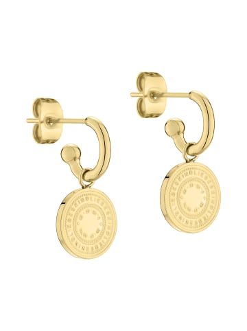 LIEBESKIND BERLIN Creolen Vintage Coins in gold