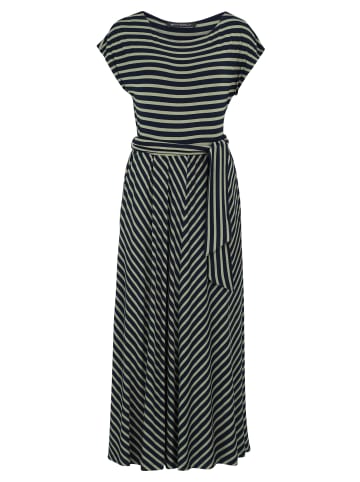 Betty Barclay Jerseykleid kurzarm in Dark Blue/Green
