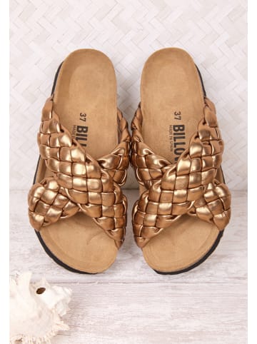 billowy Pantoletten  in braun