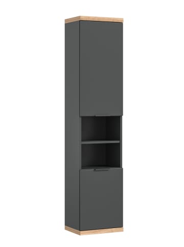 xonox.home Hängeschrank  (B/H/T: 35x160x31 cm) in anthrazit grau
