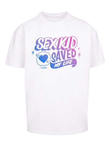 F4NT4STIC Oversize T-Shirt Sex Education Sex Kid Blend in weiß