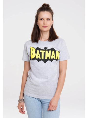 Logoshirt T-Shirt Batman Wings in grau-meliert