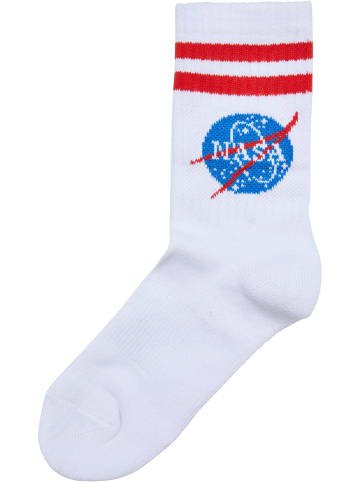 Mister Tee Socken in white/black