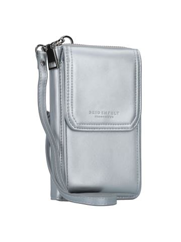 Seidenfelt Sanna Handytasche 11 cm in silver