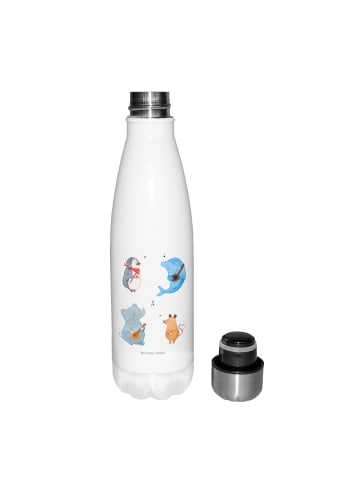 Mr. & Mrs. Panda Thermosflasche Big Einheit ohne Spruch in Weiß