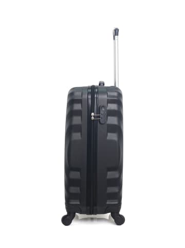 Hero Mittelgroßer Hartschalenkoffer LAGOS-A in Schwarz (51L)