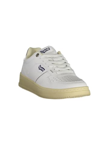 GAS Weiße Polyurethan-Sneaker