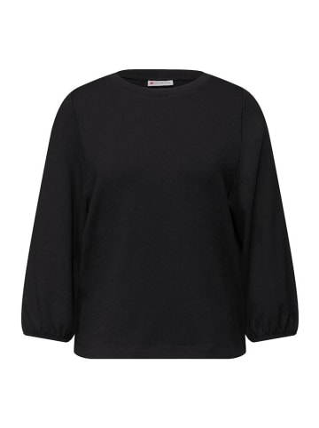 Street One Langarmshirt in Black