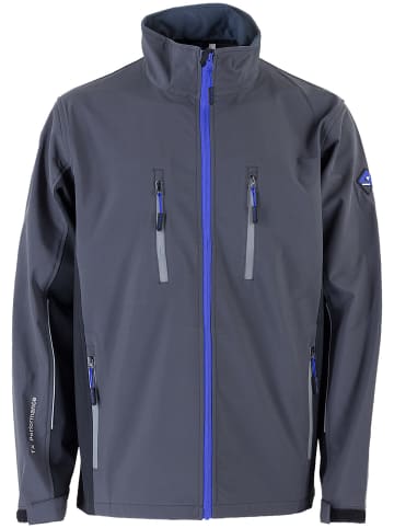 TERRAX Jacke in anthrazit/royal