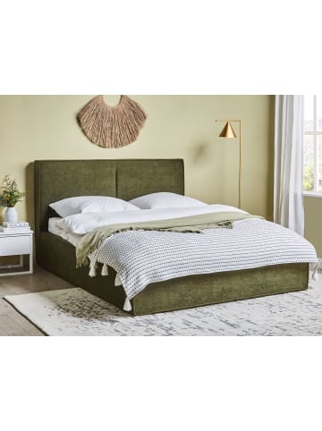Beliani Doppelbett MOISSAC in Grün/Schwarz - (W) 177 x (H) 108 x (L) 224 cm
