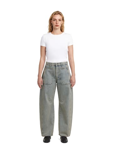 G-Star Raw Carter Barrel Long Pocket Jeans worn in blue tinted