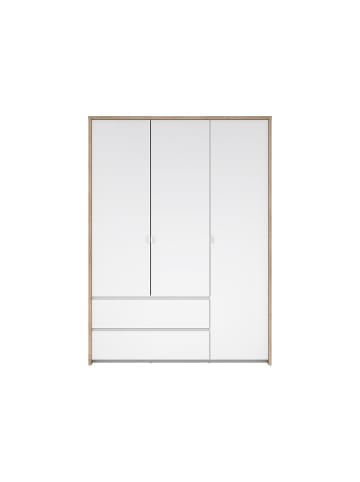 ebuy24 Kleiderschrank Next Weiß 149 x 58 cm