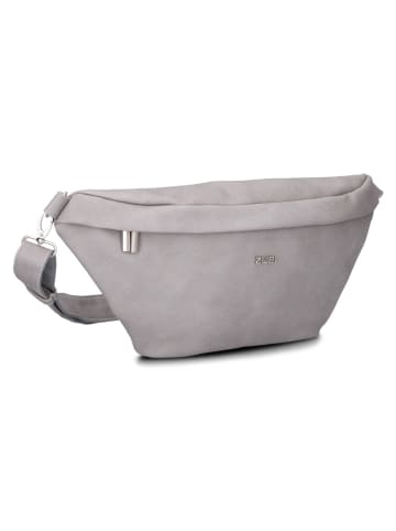 Zwei Mademoiselle.M Umhängetasche 40 cm canvas grey