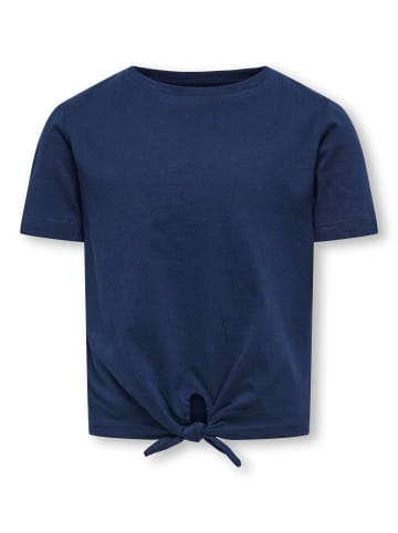 KIDS ONLY T-Shirt KOGMAY S/S KNOT TOP JRS in naval academy