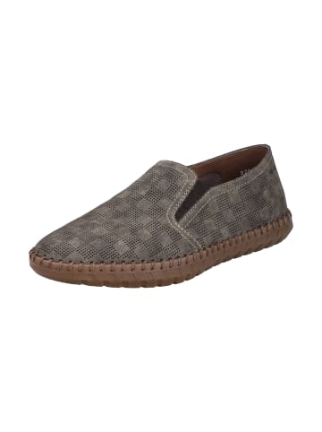 rieker Espadrilles zum Reinschlüpfen Braun