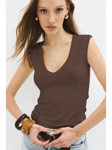 NO MATTER WHAT Blouse in Braun