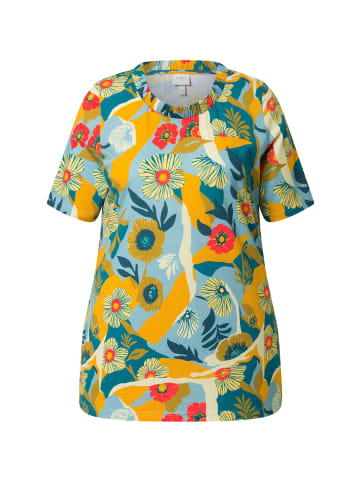 Ulla Popken Shirt in zartes gelb