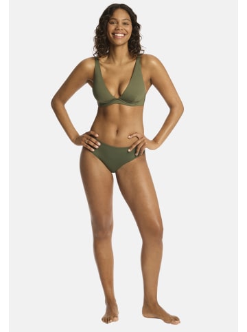 Sea Level Longline Essentials Bikinitop in KHAKI