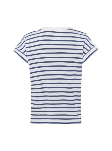 Marie Lund Shirt in marine weiß