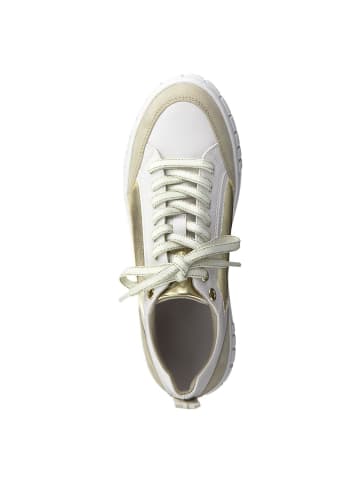 Marco Tozzi Sneaker in WHITE/DUNE C.