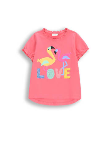 Coccodrillo T-Shirt mit kurzen Ärmeln in rosa
