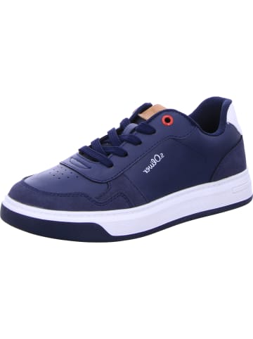 s.Oliver Schnürschuh in blau