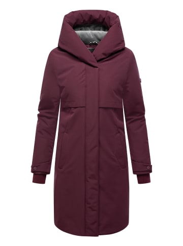 Navahoo Wintermantel Domingaa 14 in Wine