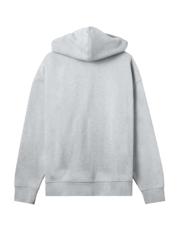 F4NT4STIC Hoodie Finger Herz bestickt in grau meliert