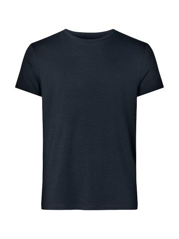 Resteröds Unterhemd / Shirt kurzarm Bamboo in Navy