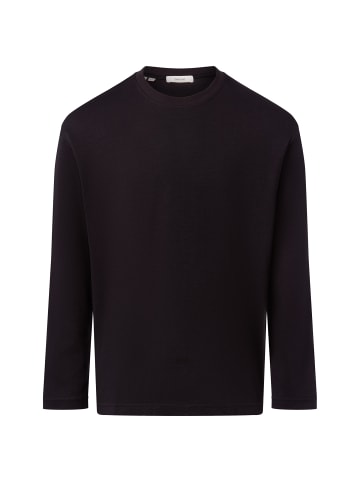 Selected Langarmshirt SLHLooseOscar in schwarz