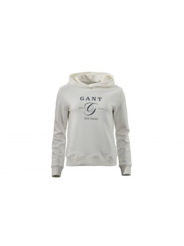 Gant Hoodie in Eggshell