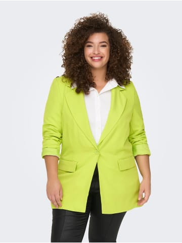 ONLY Carmakoma Oversized Blazer Übergröße Business Cardigan Plus Size CARTHEA in Grün-2