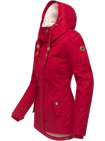 ragwear Winterjacke Monade in Dark Red25