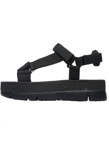 Camper Riemchensandalen " Oruga Up " in Schwarz