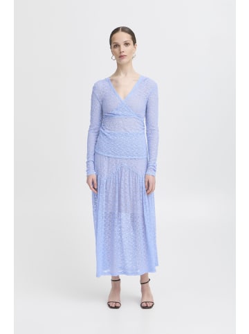 ICHI Langarm-Bluse IXLACEY Slim fit in Della Robbia Blue