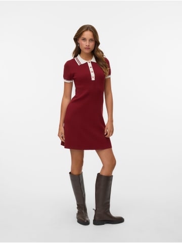 Vero Moda Strickkleid in Syrah