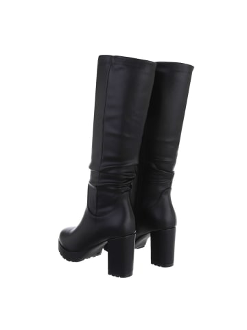 Ital-Design Stiefel in Schwarz