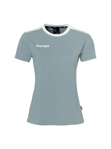 Kempa Trainings-T-Shirt Emotion 27 Women in aqua/weiß