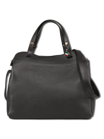 Florence Florence Handtasche Leder schwarz ca. 31cm