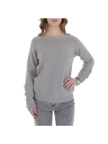 Ital-Design Pullover in Grau