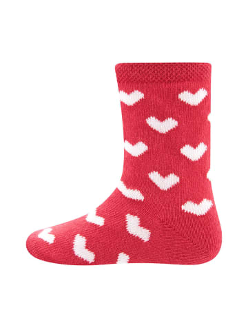 ewers 4er-Set Socken 4er Pack Einhorn/Herzen in bunt